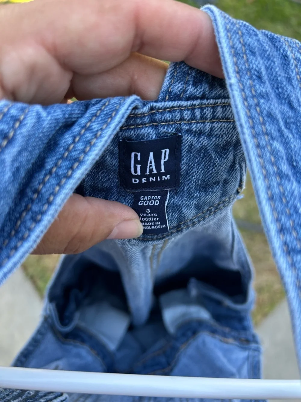 GAP Kids Denim Overalls - Blue